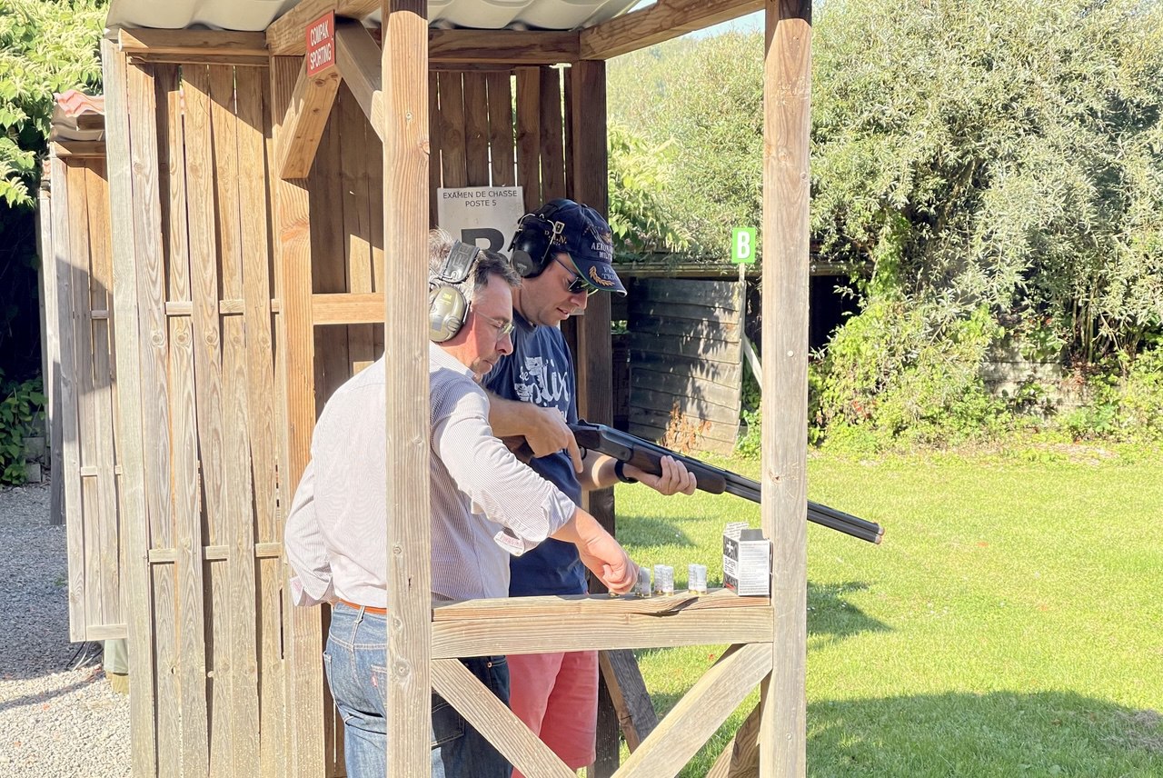 Chasse aux pigeons d&rsquo;argile